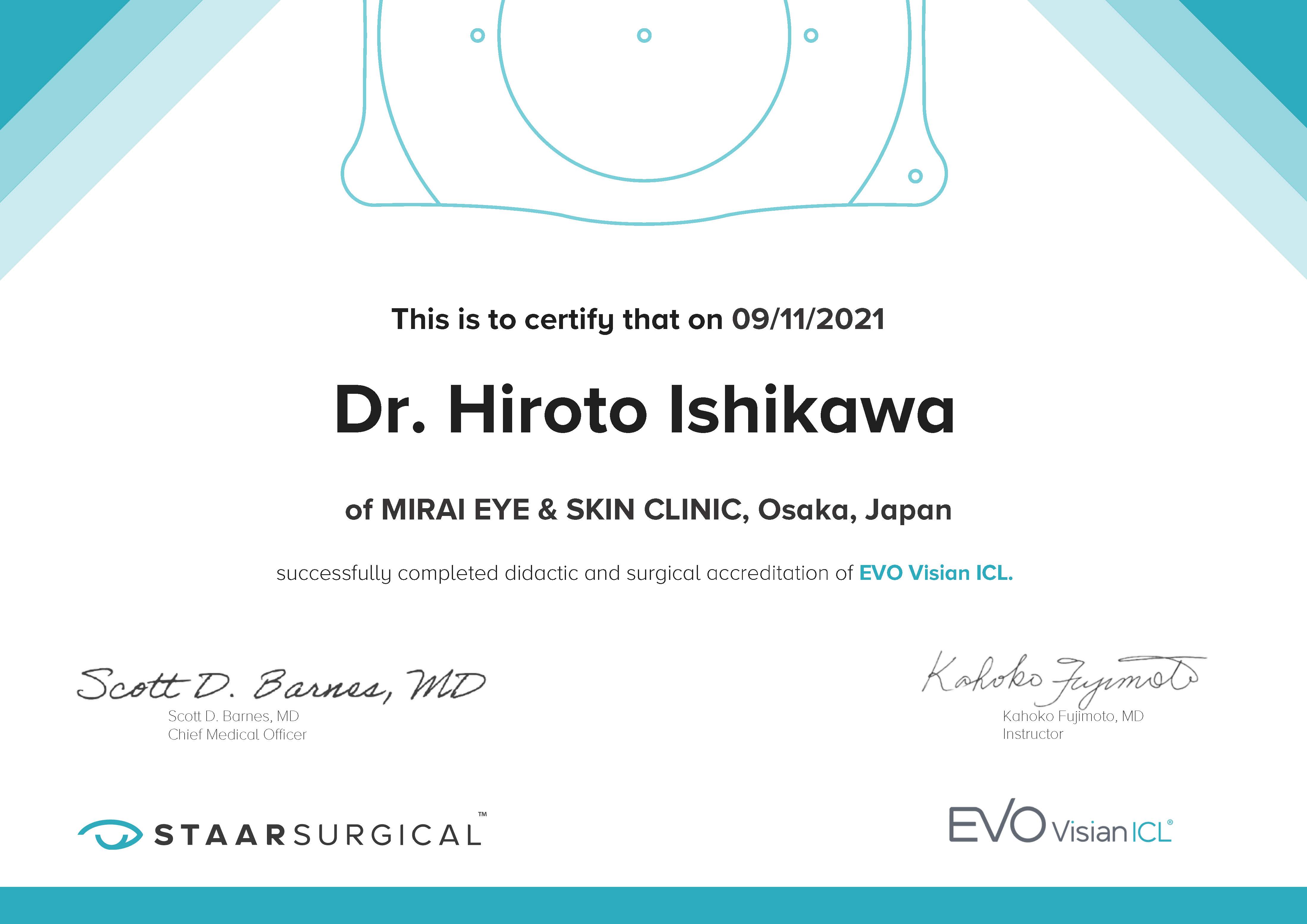 Certificate_EVO